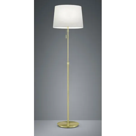 TRIO Lampadaire intérieur laiton mat LYON - Pas cher
