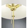 TRIO Lampadaire intérieur laiton mat LYON - Pas cher