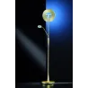 TRIO Lampadaire intérieur laiton mat QUEBEC - Pas cher