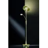 TRIO Lampadaire intérieur laiton mat QUEBEC - Pas cher