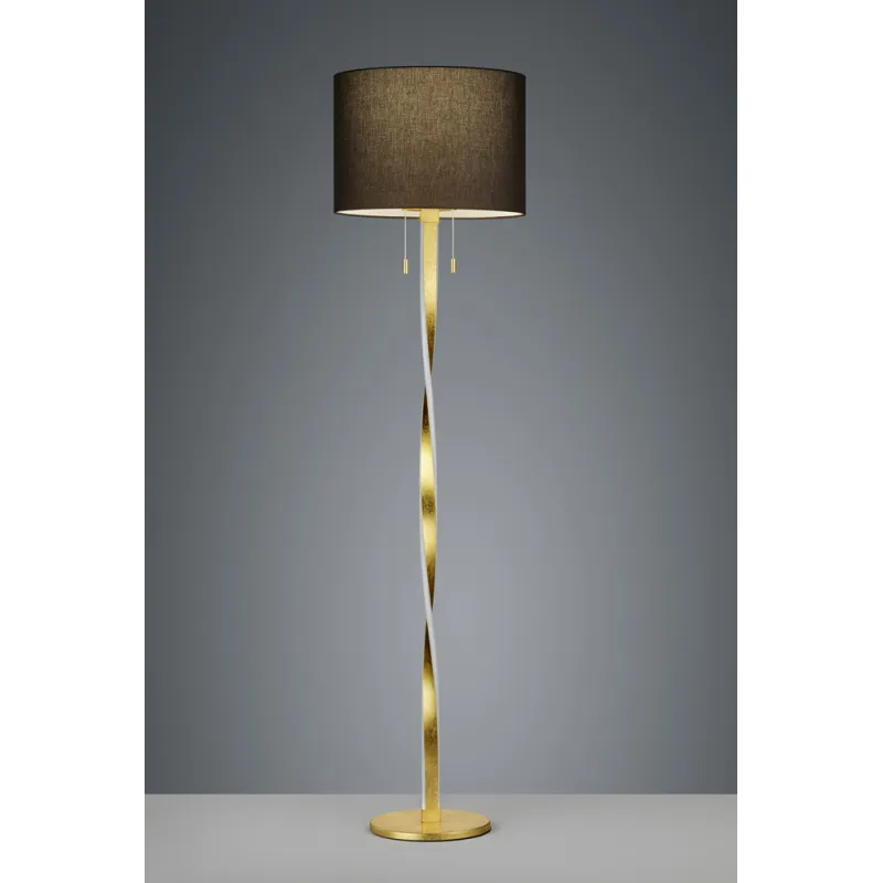 TRIO Lampadaire intérieur or NANDOR - Pas cher