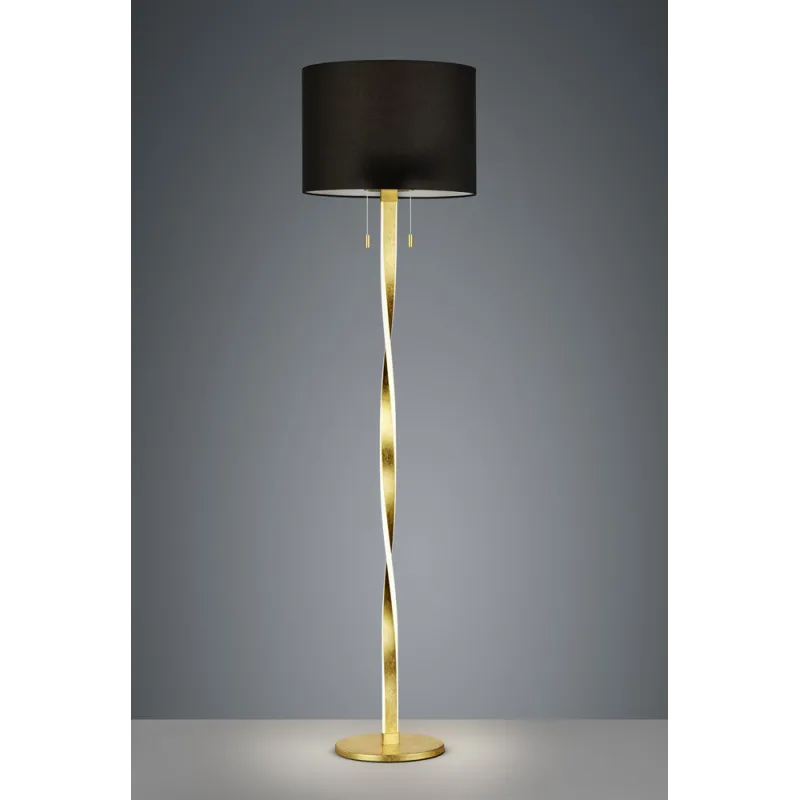 TRIO Lampadaire intérieur or NANDOR - Pas cher