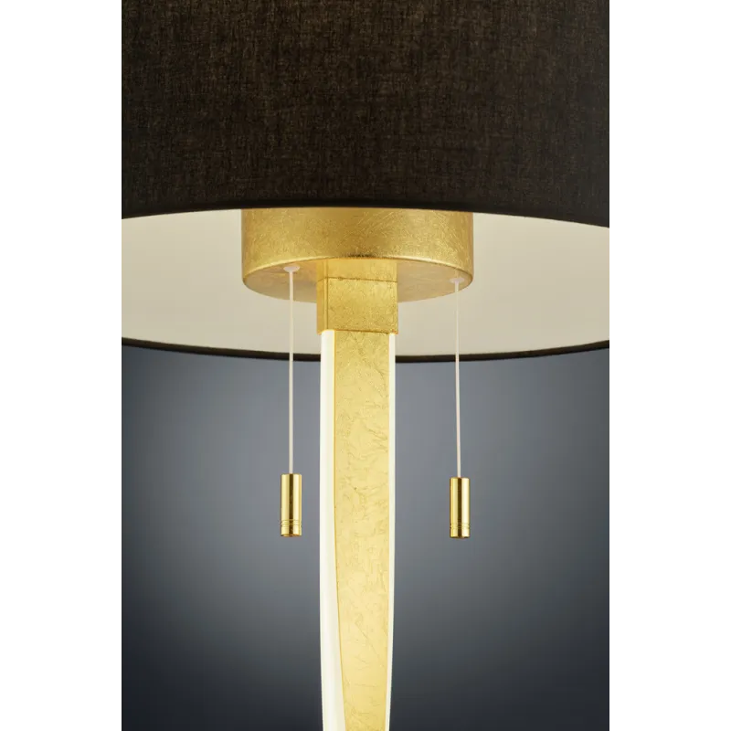 TRIO Lampadaire intérieur or NANDOR - Pas cher