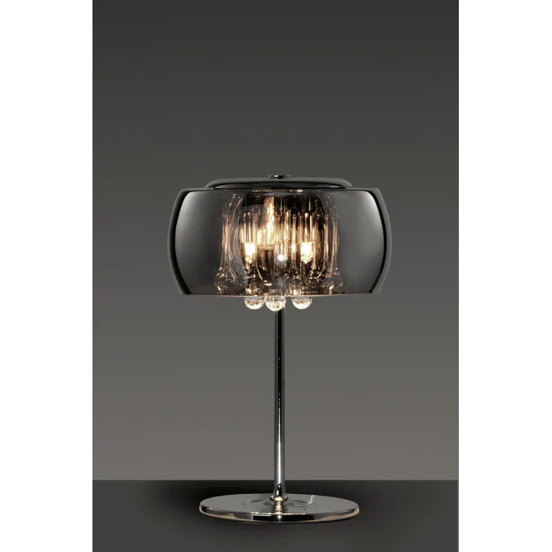TRIO Lampe de table intérieur chrome VAPORE - Pas cher