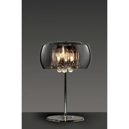 TRIO Lampe de table intérieur chrome VAPORE - Pas cher