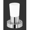 TRIO Lampe de table intérieur nickel mat et blanc CRISTO - Pas cher