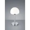 TRIO Lampe de table intérieur nickel mat et blanc BERLIN - Pas cher