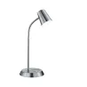 TRIO Lampe de table intérieur nickel mat et blanc NARCOS - Pas cher
