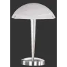 TRIO Lampe de table intérieur nickel mat et blanc balayé HENK - Pas...