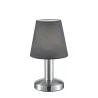 TRIO Lampe de table intérieur nickel mat et gris MATS - Pas cher