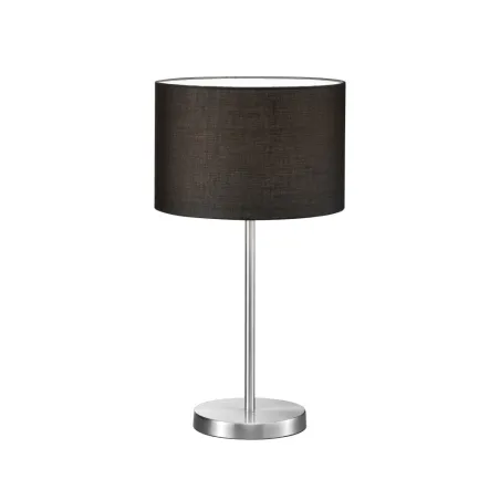 TRIO Lampe de table intérieur nickel mat et noir HOTEL - Pas cher