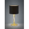 TRIO Lampe de table intérieur or et noir NANDOR - Pas cher