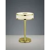 TRIO Lampe de table intérieur laiton mat et or AGENTO - Pas cher