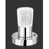 TRIO Lampe de table intérieur chrome et transparent claire CRISTO -...