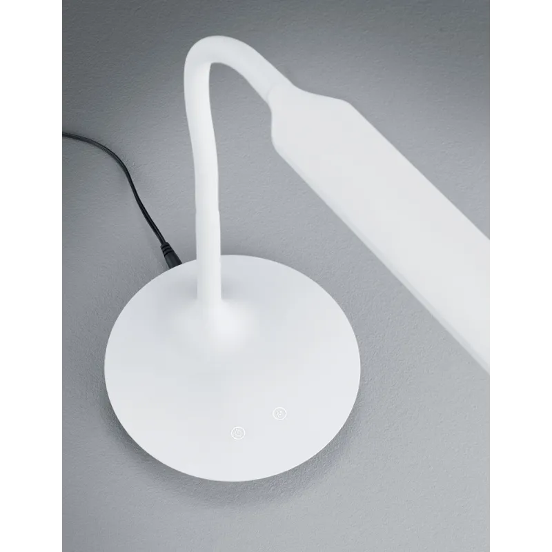 TRIO Lampe de table intérieur blanc mat POLO - Pas cher