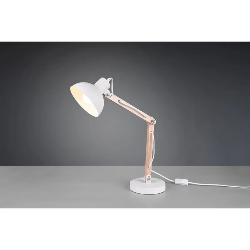 TRIO Lampe de table intérieur blanc mat KIMI - Pas cher