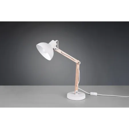 TRIO Lampe de table intérieur blanc mat KIMI - Pas cher