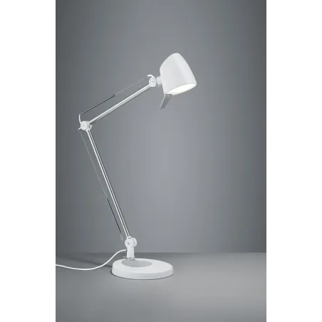 TRIO Lampe de table intérieur blanc mat RADO - Pas cher