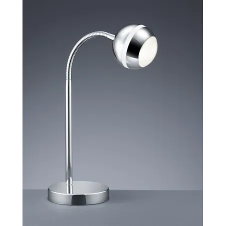 TRIO Lampe de table intérieur chrome BALOUBET - Pas cher