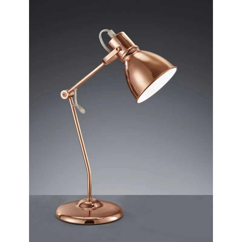 TRIO Lampe de table intérieur cuivré JASPER - Pas cher