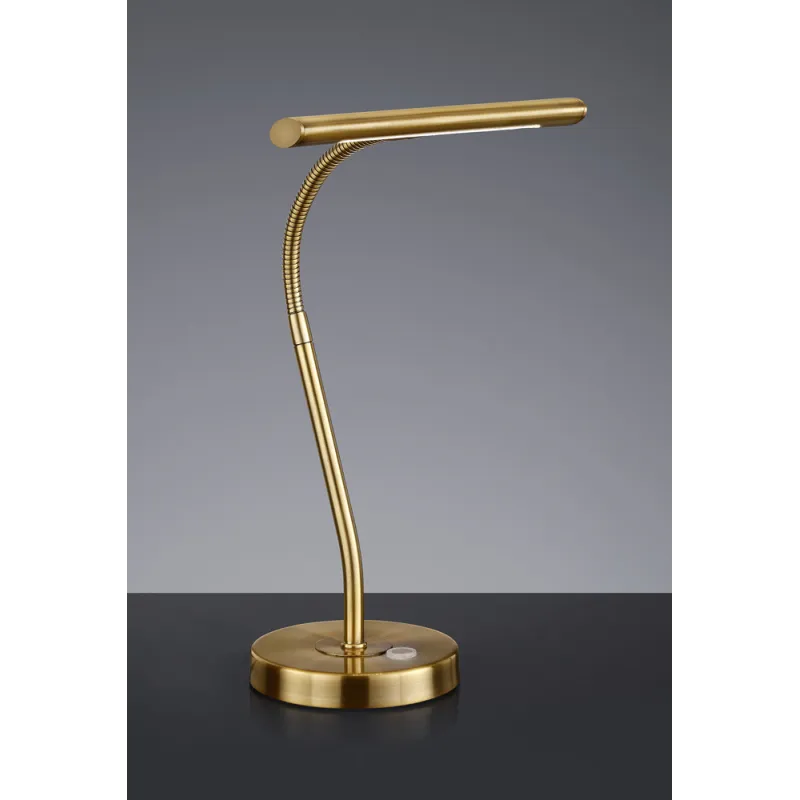 TRIO Lampe de table intérieur laiton fumé CURTIS - Pas cher