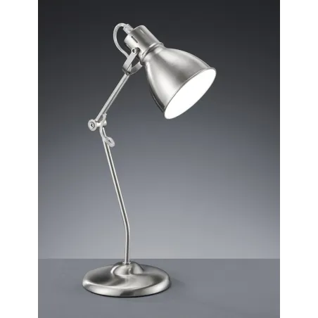 TRIO Lampe de table intérieur nickel mat JASPER - Pas cher