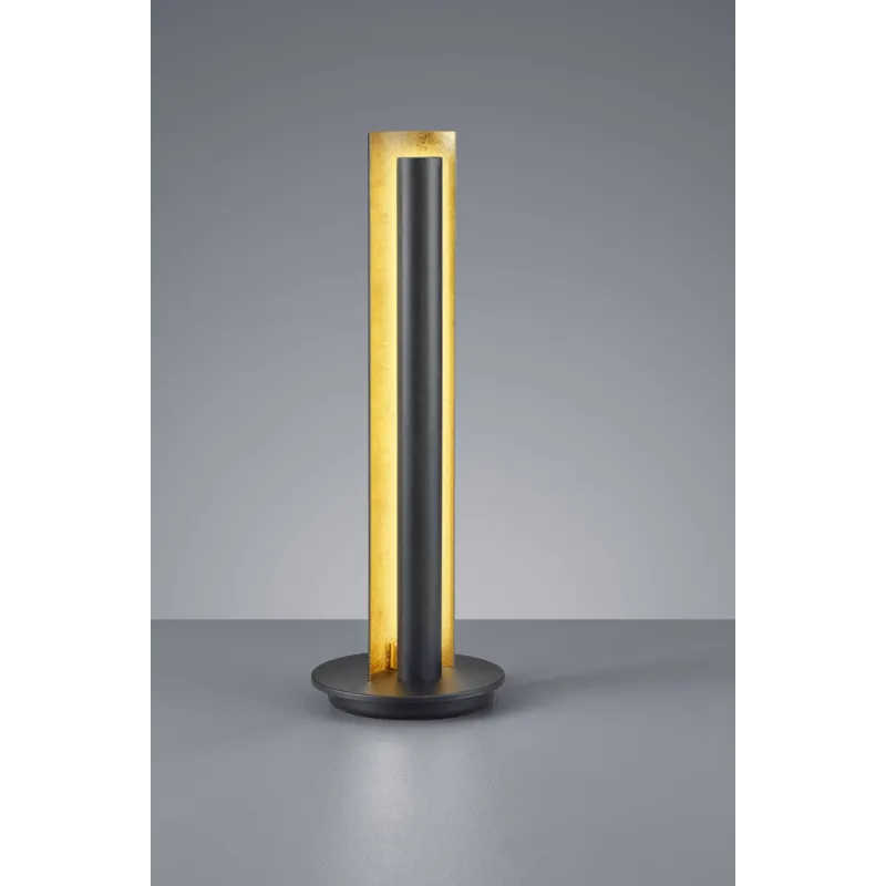 TRIO Lampe de table intérieur noir TEXEL - Pas cher