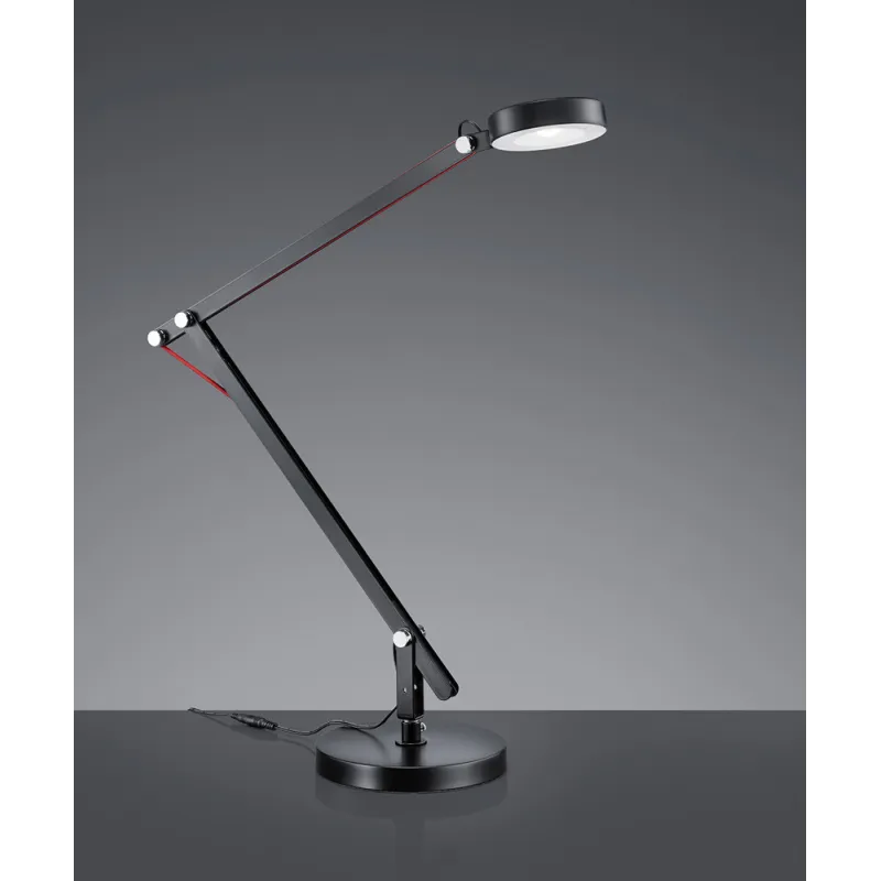 TRIO Lampe de table intérieur noir AMSTERDAM - Pas cher