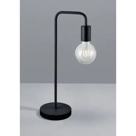 TRIO Lampe de table intérieur noir mat DIALLO - Pas cher
