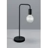 TRIO Lampe de table intérieur noir mat DIALLO - Pas cher