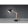TRIO Lampe de table intérieur noir mat KIMI - Pas cher