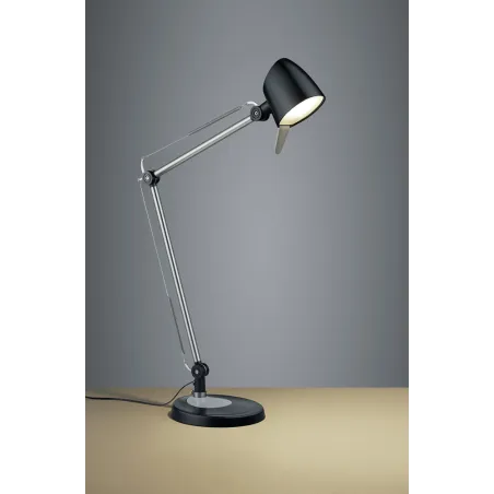 TRIO Lampe de table intérieur noir mat RADO - Pas cher