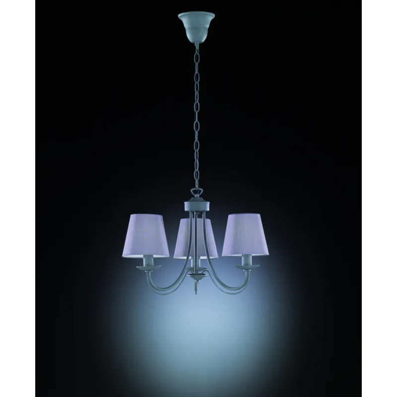 TRIO Lustre intérieur couleur beton et gris CORTEZ - Pas cher