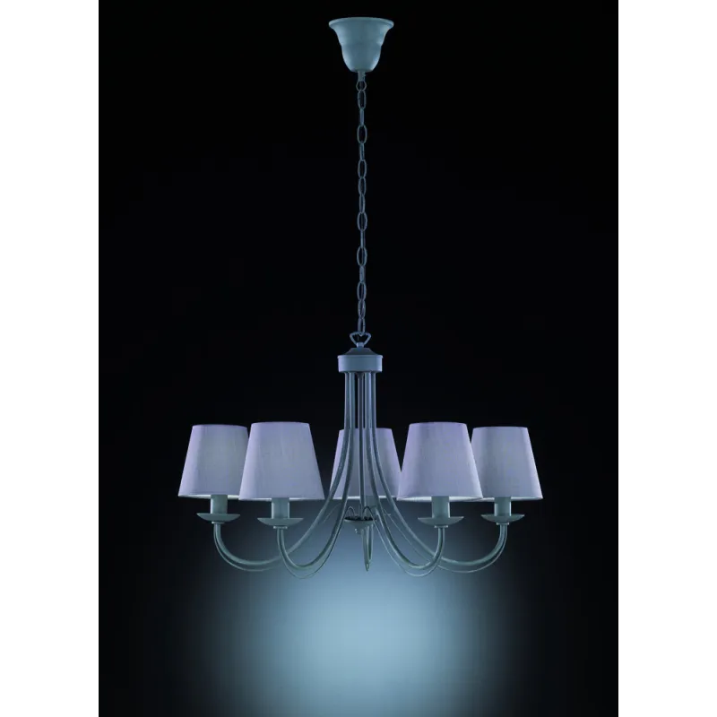TRIO Lustre intérieur couleur beton et gris CORTEZ - Pas cher