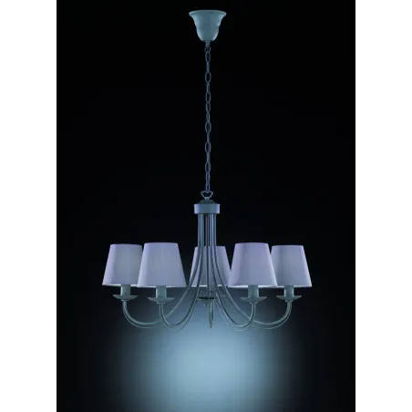 TRIO Lustre intérieur couleur beton et gris CORTEZ - Pas cher