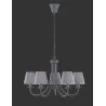 TRIO Lustre intérieur couleur beton et gris CORTEZ - Pas cher