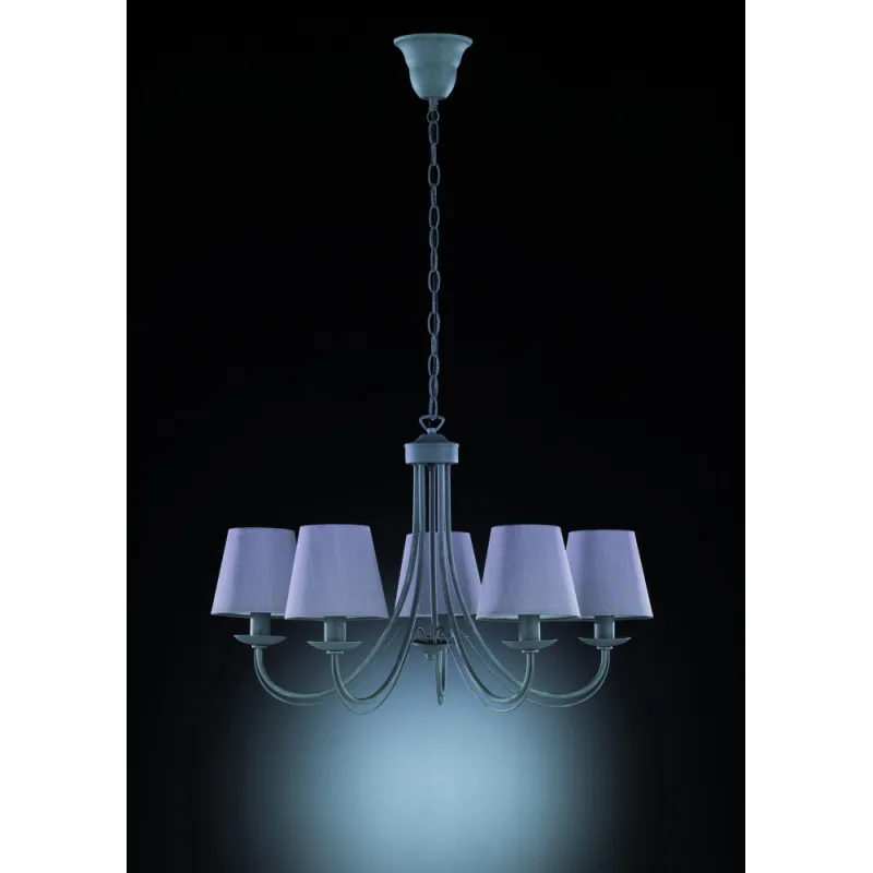 TRIO Lustre intérieur couleur beton et gris CORTEZ - Pas cher