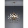 TRIO Lustre intérieur rouille antique NAPOLI - Pas cher