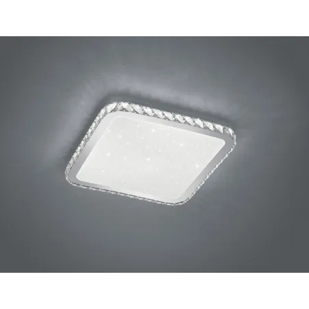TRIO Plafonnier intérieur blanc SAPPORO - Pas cher