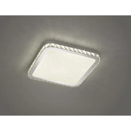 TRIO Plafonnier intérieur blanc SAPPORO - Pas cher