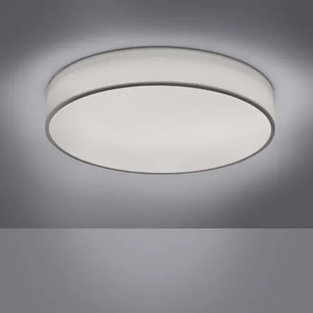 TRIO Plafonnier intérieur blanc DIAMO - Pas cher