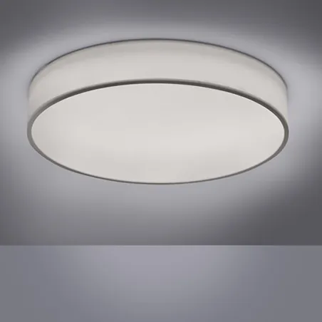 TRIO Plafonnier intérieur blanc DIAMO - Pas cher