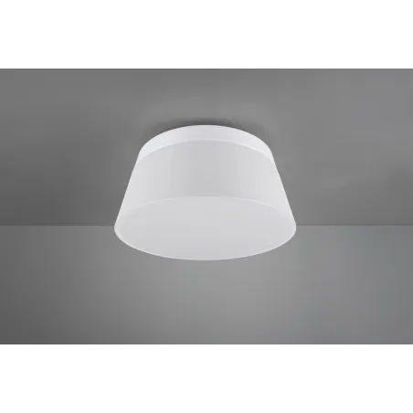 TRIO Plafonnier intérieur blanc mat et blanc BARONESS - Pas cher