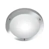 TRIO Plafonnier intérieur chrome et blanc CONDUS - Pas cher