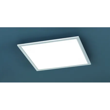 TRIO Plafonnier intérieur nickel mat et blanc PHOENIX - Pas cher