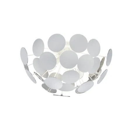 TRIO Plafonnier intérieur blanc mat et blanc mat DISCALGO - Pas cher