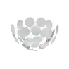 TRIO Plafonnier intérieur blanc mat et blanc mat DISCALGO - Pas cher