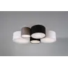 TRIO Plafonnier intérieur multicouleur et gris HOTEL - Pas cher