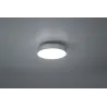 TRIO Plafonnier intérieur nickel mat et gris LUGANO - Pas cher
