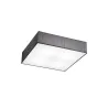 TRIO Plafonnier intérieur nickel mat et gris EMBASSY - Pas cher